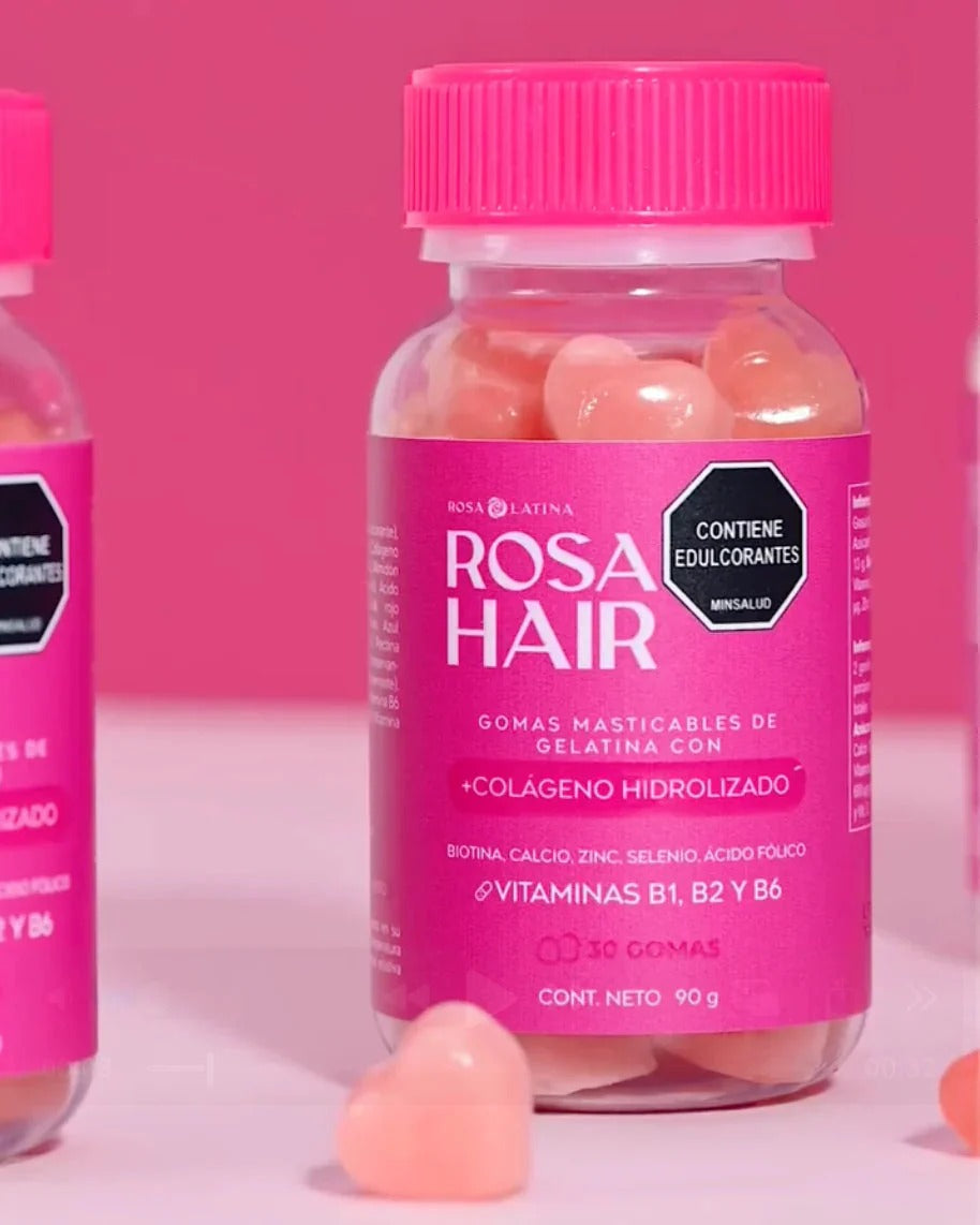 Rosa Hair™ Gomitas
