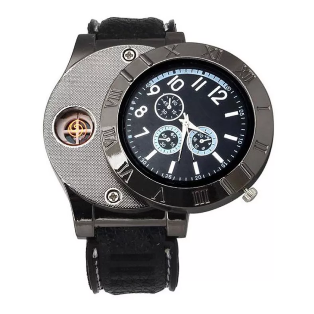 BlazeWatch™_ Reloj Encendedor Electrónico Recargable