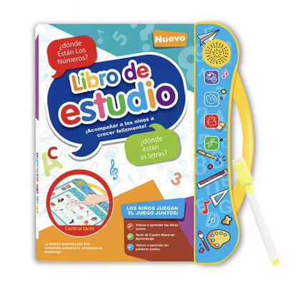 AlphaStart™- Libro De Estudio Didactico Con Sonido