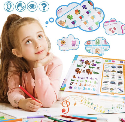 AlphaStart™- Libro De Estudio Didactico Con Sonido